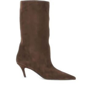 Amina Muaddi Brown Boots Women